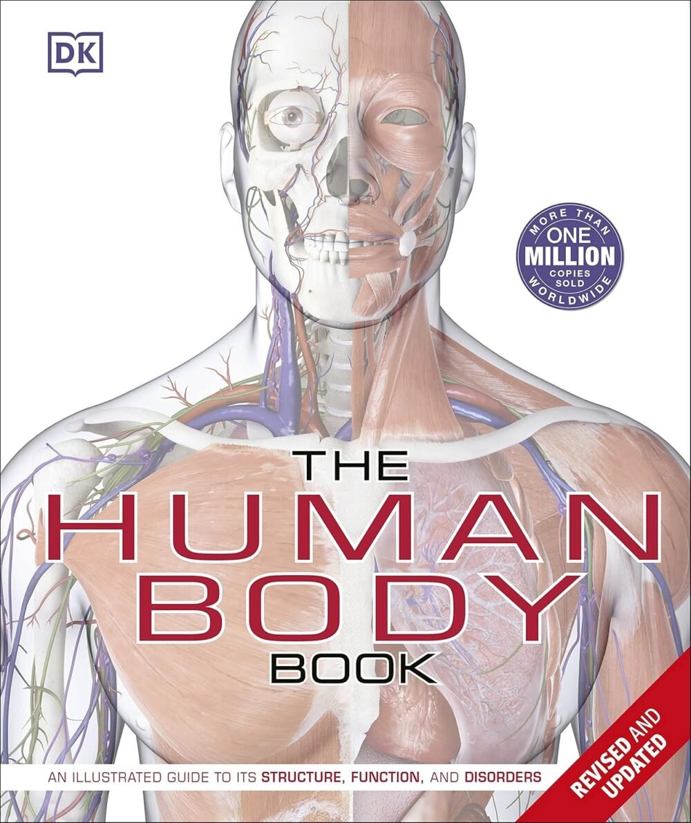 The Human Body Book by Richard Walker & Steve Parker – The Ultimate Visual Guide to Anatomy