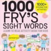 1000 Fry’s Sight Words – Build Strong Reading Foundations with High-Frequency Words | Wonder House Books
