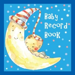 Baby Record Books for Boys (Blue) – Cherish Every Milestone with a Beautiful Keepsake | OM Books