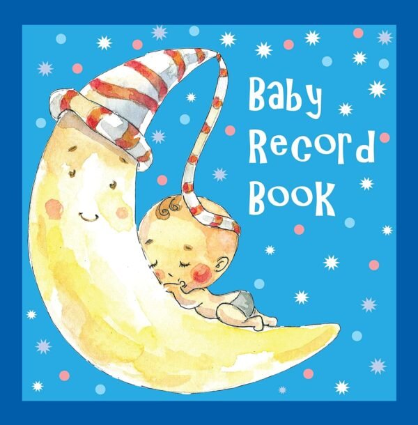 Baby Record Books for Boys (Blue) – Cherish Every Milestone with a Beautiful Keepsake | OM Books