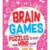 Brain Games: Puzzles To Keep Your Mind Sharp – Age 5+ | Fun Learning with Dreamland Publications