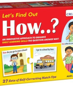 Creative's Let's Find Out How..? – A Fun and Educational Discovery Book for Curious Young Minds | Creative Educational Aids