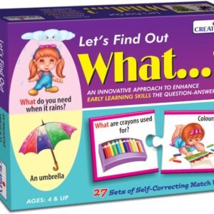 Creative's Let’s Find Out What..? – A Fun and Educational Journey of Discovery | Creative Educational Aids