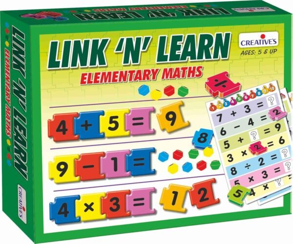 Creative's Link N Learn – A Fun and Educational Toy for Building Early Skills | Creative Educational Aids
