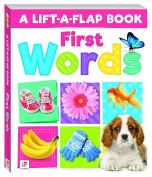 A Lift-A-Flap Book: First Words – A Fun and Interactive Way to Learn Early Vocabulary | Hinkler Books