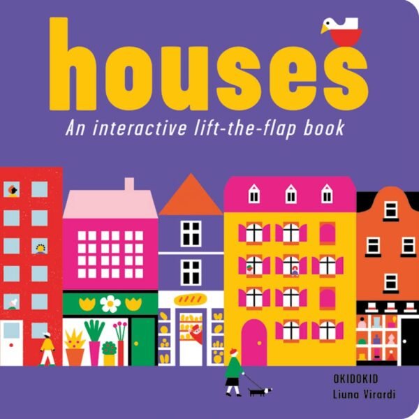 Houses: An Interactive Lift-the-Flap Book – A Fun, Educational Exploration of Homes Around the World | Little Tiger Books