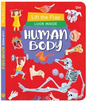 Lift the Flap Look Inside Human Body – An Interactive Journey Through the Human Body | OM Books
