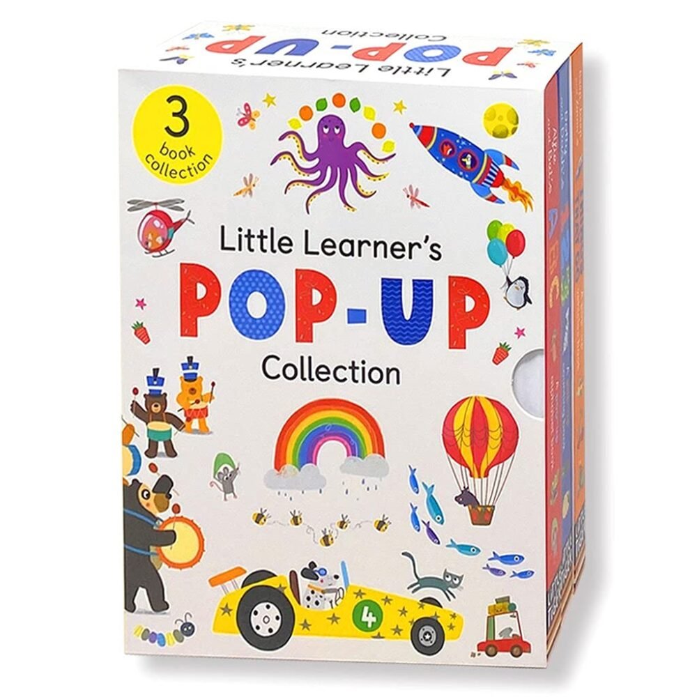 Little Learners Pop-Up Collection – Interactive Fun & Learning for Toddlers | 3-Book Box Set by Little Tiger Books