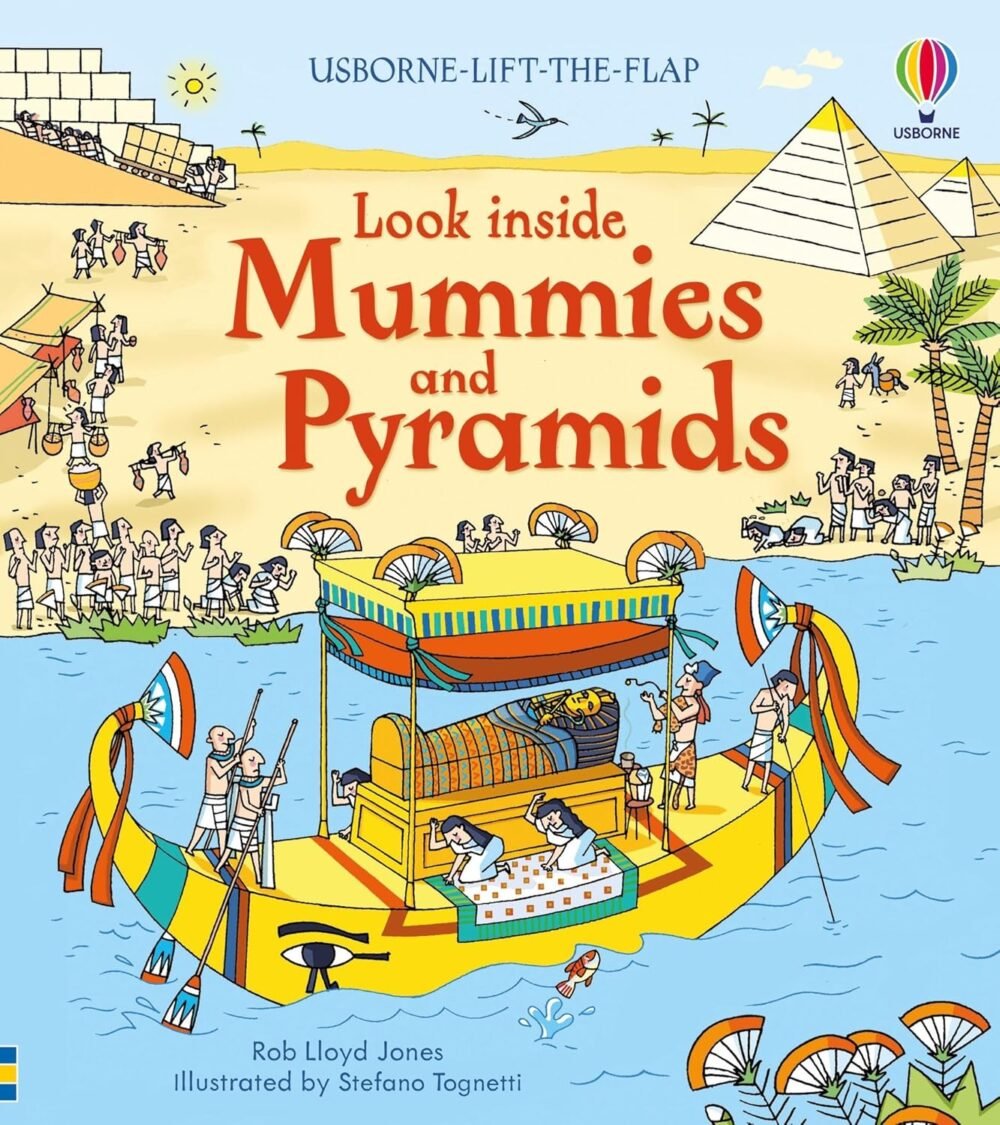 Look Inside Mummies and Pyramids – Uncover the Secrets of Ancient Egypt | Usborne Books