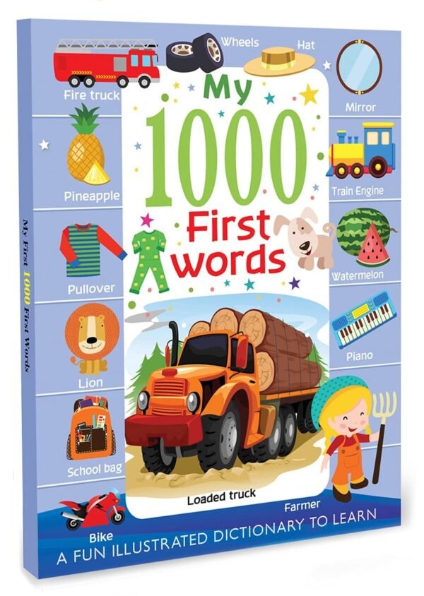 My 1000 First Words – A Bright and Engaging Early Learning Book | Hello Friend Books