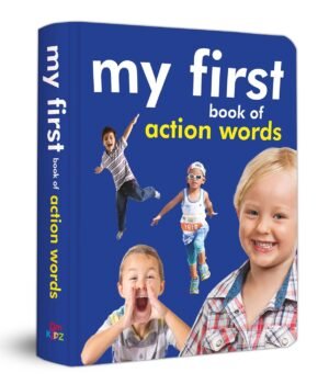 My First Book of Action Words – A Fun and Educational Start to Verbs for Little Learners | OM Books
