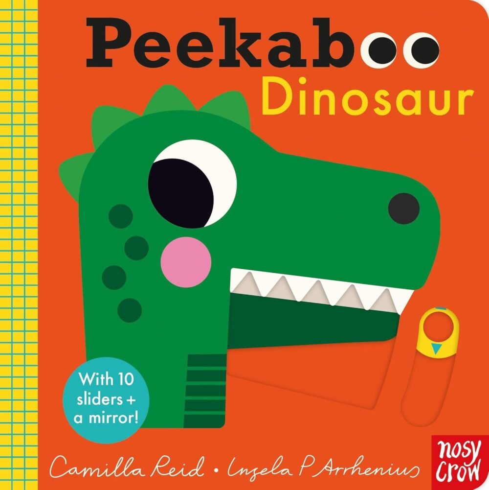 Peekaboo Dinosaur by Camilla Reid – A Delightful Interactive Board Book for Toddlers | Nosy Crow Books