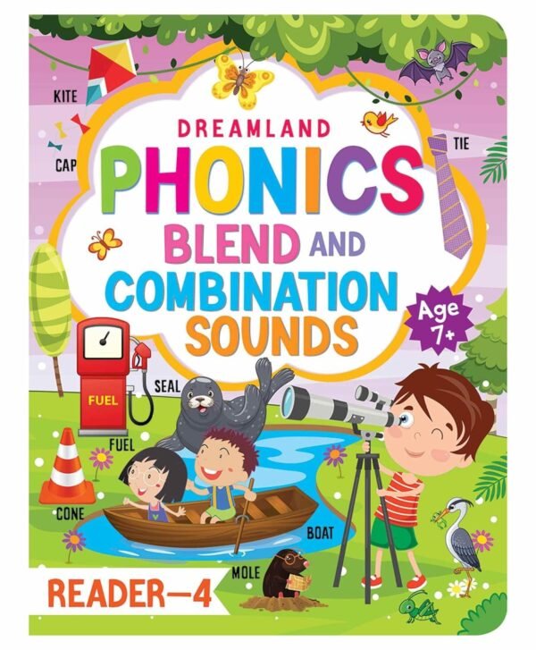 Phonics: Blends and Combination Sounds (Reader – 4) – Strengthen Early Reading Skills | Dreamland Publications