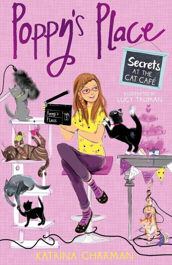 Secrets at the Cat Café by Katrina Charman – A Heartwarming Tale of Friendship and Mystery | Stripes Books