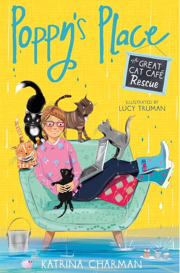 The Great Cat Café Rescue by Katrina Charman – A Heartwarming Tale of Feline Friendship | Stripes Books