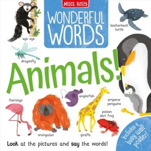 Wonderful Words: Animals! – A Delightful First Look at Animal Vocabulary | Miles Kelly
