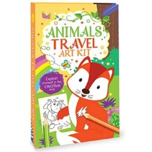 Animals Travel Art Kit – A Creative Companion for Young Explorers | Hello Friend Books
