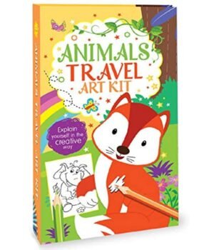 Animals Travel Art Kit – A Creative Companion for Young Explorers | Hello Friend Books
