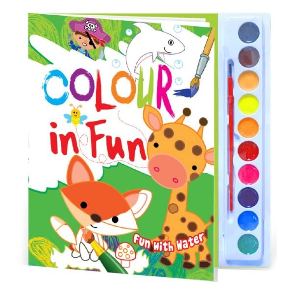 Little Painter Coloring Book: Colour in Fun – Spark Creativity and Joy in Every Stroke | Hello Friend Books