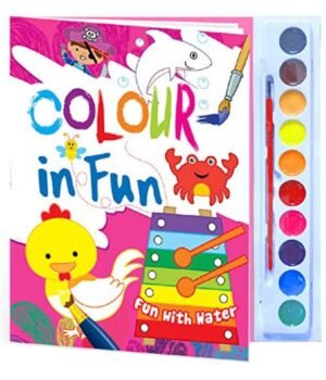 Little Painter Coloring Book: Colour in Fun (Pink) – Spark Creativity and Imagination | Hello Friend Books