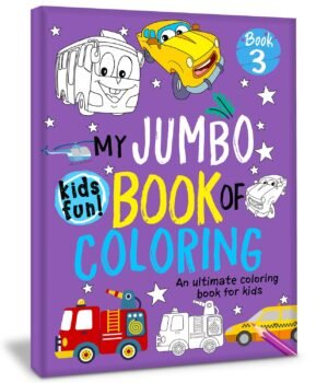 My Jumbo Book of Colouring – Book 3 – Big Fun for Little Artists | Hello Friend Books