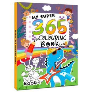 My Super 365 Colouring Book: Book-1 – A Creative Year-Long Coloring Adventure | Hello Friend Books