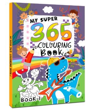 My Super 365 Colouring Book: Book-1 – A Creative Year-Long Coloring Adventure | Hello Friend Books