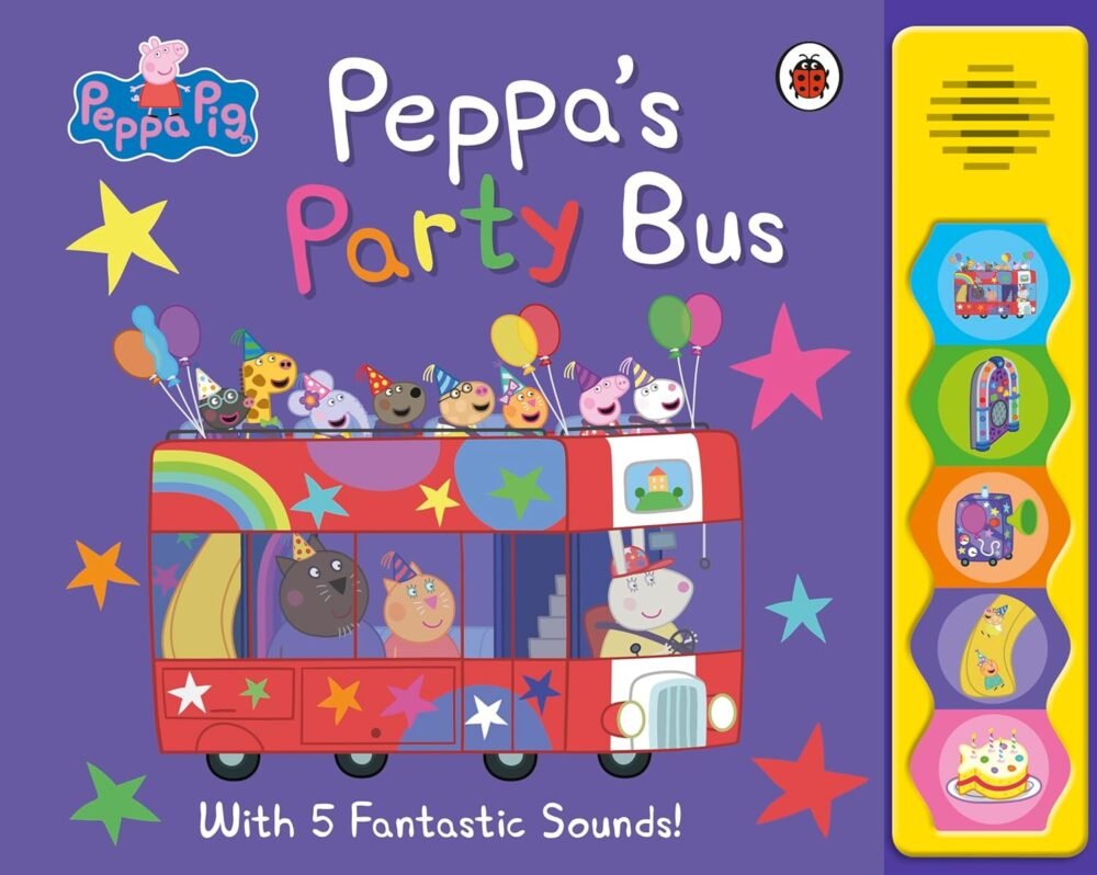 Peppa Pig: Peppa's Party Bus! – A Joyful Ride with Peppa and Friends | Ladybird Books