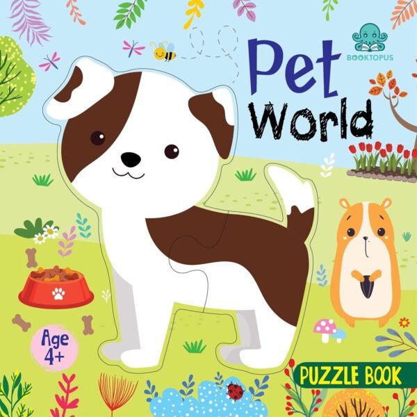 Pet World Puzzle Book – Fun-Filled Activities for Young Animal Lovers | Booktopus Books