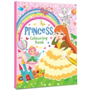 Princess Colouring Book – A Magical World of Creativity for Kids | Hello Friend Books