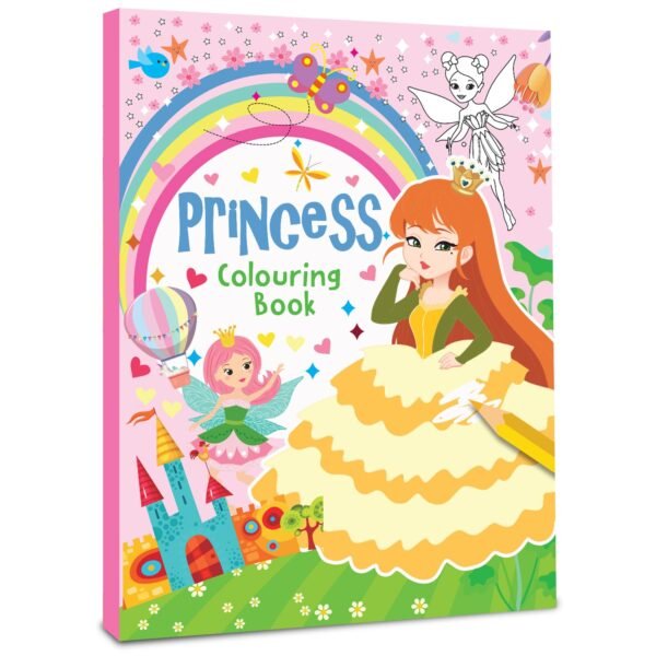 Princess Colouring Book – A Magical World of Creativity for Kids | Hello Friend Books