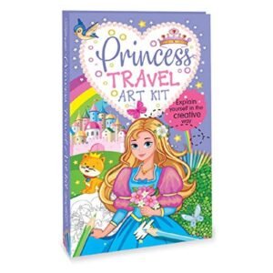 Princess Travel Art Kit – A Magical Creative Journey for Kids On the Go | Hello Friend Books