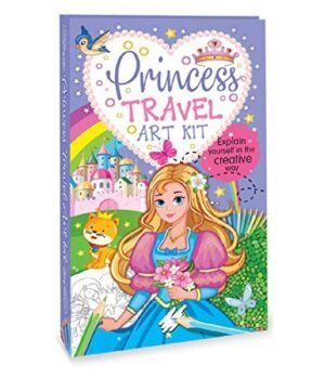 Princess Travel Art Kit – A Magical Creative Journey for Kids On the Go | Hello Friend Books