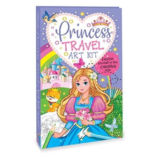 Princess Travel Art Kit – A Magical Creative Journey for Kids On the Go | Hello Friend Books