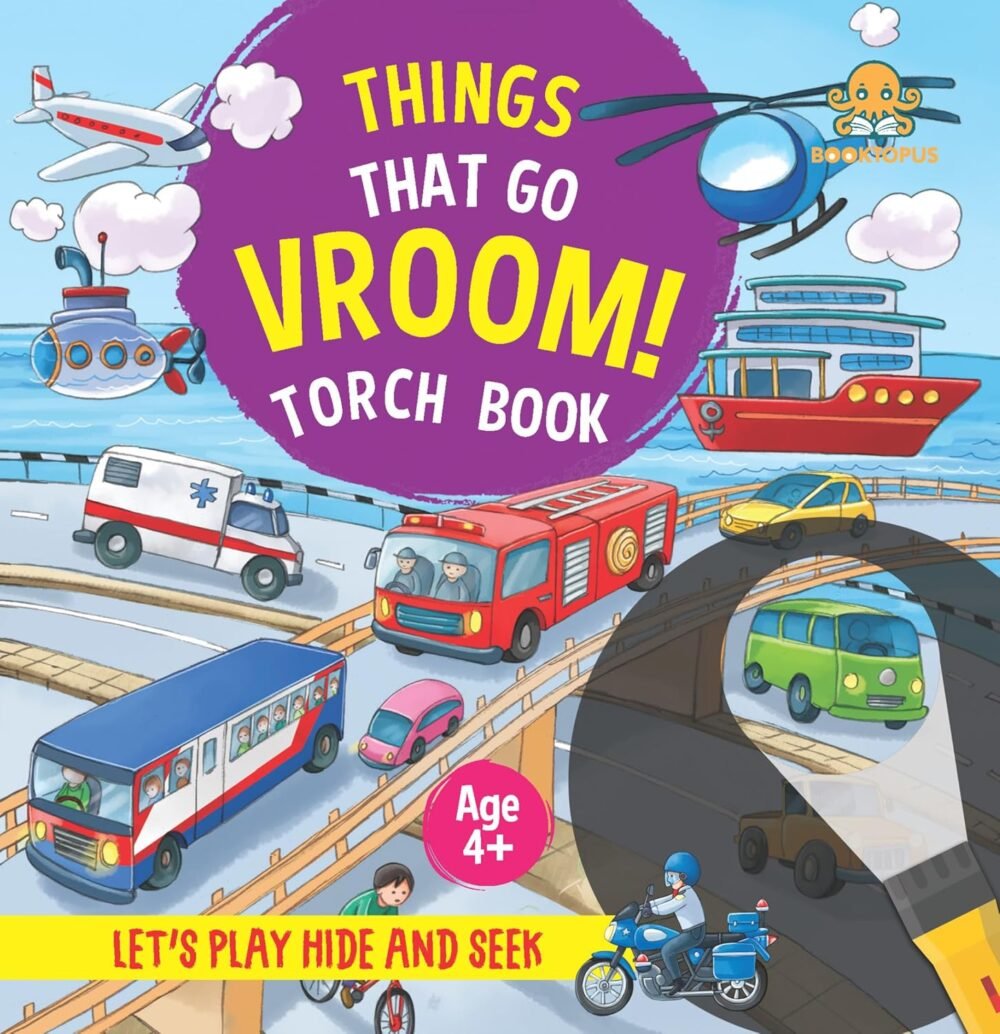 Things That Go Vroom! – A Fun and Noisy Ride Through the World of Vehicles | Booktopus Books