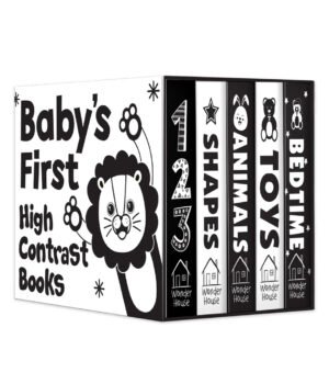 Baby’s First High-Contrast Books: Boxed Set (High Contrast Board Books)