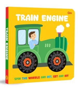 Board Book: Train Engine Wheel Book