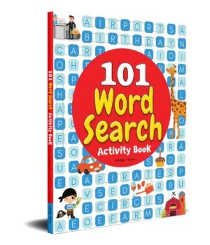 101 Word Search Activity Book: Large Grid Word Search Puzzles For Kids With Attractive Illustrations By Wonder House Books