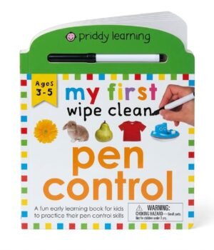 My First Wipe Clean Pen Control