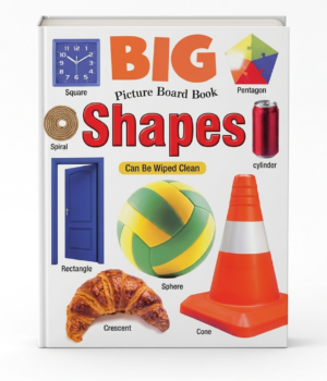 BIG PICTURE BOARD BOOK - SHAPES