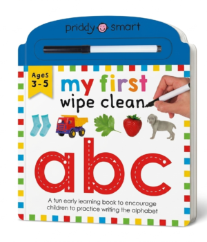 My First Wipe Clean ABC: A Fun Early-Learning Book for Kids to Practice Their Pen Control Skills