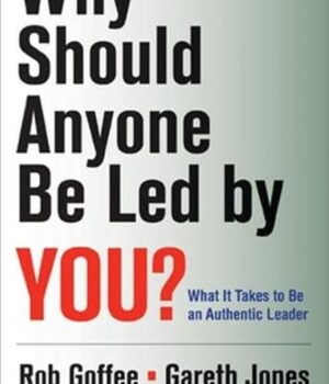 Why Should Anyone be led by you