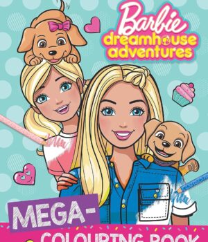 Barbie Dream House Mega Colouring Book