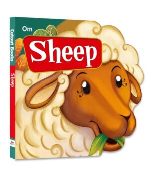 Cutout Board Book Sheep